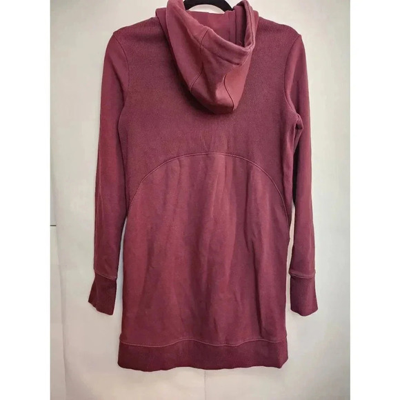 Athleta Burgundy Triumph Hoodie Size XS. - Picture 3 of 8